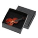 thumbnail image 2 of Broche de instrumento musical, Broche de instrumento musical de contrabajo en miniatura de resina Broche de contrabajo de resina optimizado para la excelencia, 2 of 8