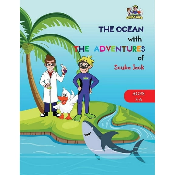 The Ocean Activity Workbook For Kids 3-6 (2), (Paperback)