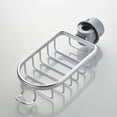 thumbnail image 2 of Kitchen Faucet Sponge Holder Stainless Steel Kitchen Sink Caddy Basket Organizer Bathroom Shower Faucet Storage Rack, 2 of 8