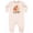 Natural Heather, variant on Grandma Loves Me Woodland Fox Baby Fleece Romper