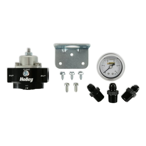 Holley 12-840KIT HP Billet Carbureted Fuel Pressure Regulator Kit