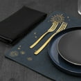 thumbnail image 4 of Thyme & Table Placemat, Navy and Gold Celestial, 14 x 19", 4 of 5