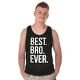thumbnail image 5 of Best Bro Ever Brother Relative Family Tank Top Sleeveless Tee Men Brisco Brands S, 5 of 6