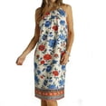 thumbnail image 3 of TaTaai Women's Summer Bohemian Print Sleeveless Midi Dress Round Neck Knee-Length Casual Travel Beach Dress Gift, 3 of 8