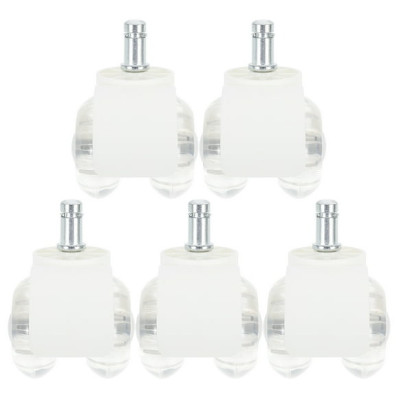 5 ruedas universales omnidireccionales para el hogar, ruedas para silla de oficina.
