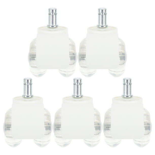 5 ruedas universales omnidireccionales para el hogar, ruedas para silla de oficina.
