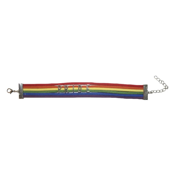 Gay Pride Rainbow PRIDE Charm Bracelet