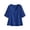 Blue-05, variant on Mittory Linen Shirts for Women Short Sleeve Crew Neck Linen Cotton Shirts Tops Casual Dressy Blouse Outfits
