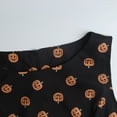 thumbnail image 4 of Fesfesfes Women's Summer Sleeveless O Neck Halloween Pumpkin Vintage Print Swing Dress, 4 of 6