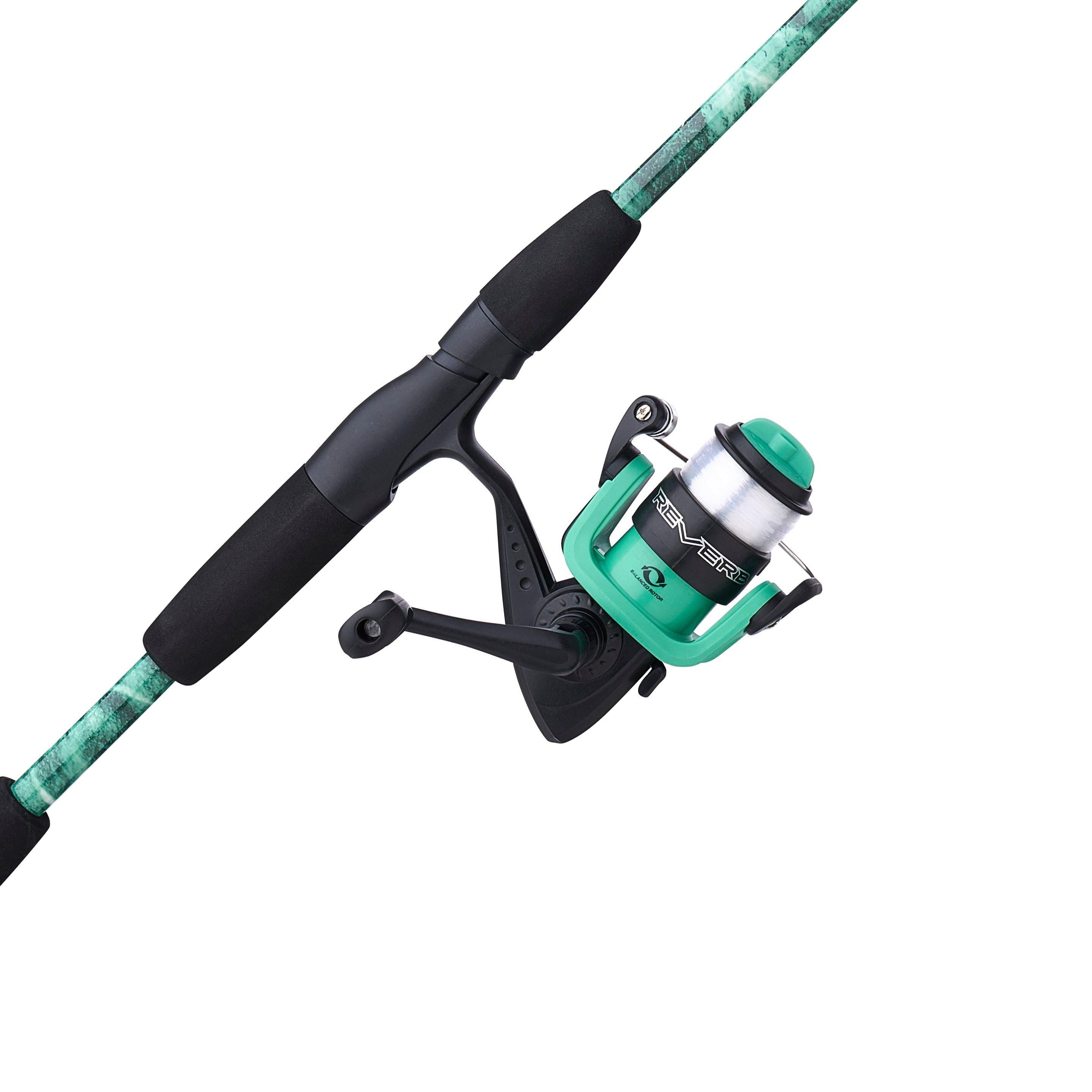 Shakespeare Reverb Spinning Reel and Fishing Rod Combo 5'6" 2-Piece Rod