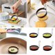 thumbnail image 5 of 2 piezas de molde para hornear de acero inoxidable, forma de huevo frito, anillos para panqueques, herramienta de cocina antiadherente, con asas plegables para hacer hamburguesas, pan y, 5 of 7