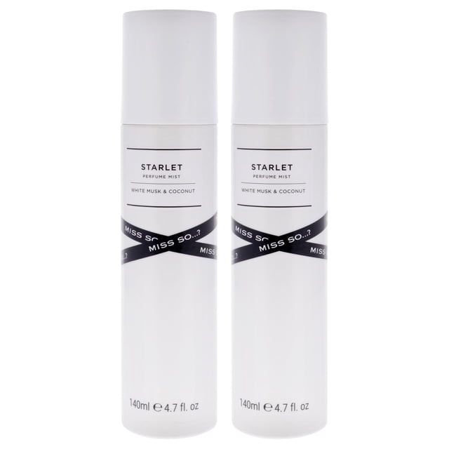 Perfume Mist ¿Así que...? Starlet para mujer, 140 ml, paquete de 2