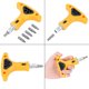 thumbnail image 1 of Juego de puntas de destornillador de precisión NikouMX 5 piezas destornillador de trinquete amarillo, 1 of 8