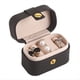 thumbnail image 1 of Mini Estuche de Viaje para Joyería, Estuche de Almacenamiento Portátil, Caja de Almacenamiento para Exhibición para Niñas, Mujeres, Anillos, Pendientes, Collares, Negro, 1 of 5