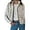 Green, variant on Midnight Lunch Vest, Women's Checkered Polar Fleece Vest, Fall Winter Sleeveless Cardigan with Chest Pocket for women