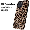 thumbnail image 4 of Cute Leopard Print Pattern iPhone 14 Pro Case Luxury Girl Female Fashion Slim Shockproof Water Resistant Soft TPU, 4 of 5