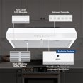 thumbnail image 2 of Broan-NuTone 30" Under Cabinet Rangehood, ENERGY STAR, 490 Max Blower CFM, White, 2 of 6