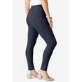 thumbnail image 3 of Roaman's Women's Plus Size Petite Plus Size Comfort Stretch Slim Leg Jean, 3 of 6