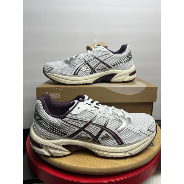 ASICS Wmns Gel 1130 'WHITE / DEEP PLUM' | 1202A518-101 W8.5 MENS 7 NEW