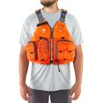 thumbnail image 4 of NRS Chinook OS Type III Fishing Life Vest PFD with Pockets, Large/XL, Orange, 4 of 7