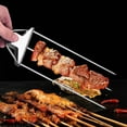 thumbnail image 6 of KLYNE - 3 Way Grill Skewers Shrimp Skewers Stainless Steel Grilling Sticks Bbq Kebab Jq, 6 of 6