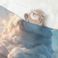 thumbnail image 2 of Sigee Cute Cloud Cat for Pet Blanket for Dog Cat Puppy Blanket Cat Blankets for Small and Medium Pets-Medium, 2 of 8