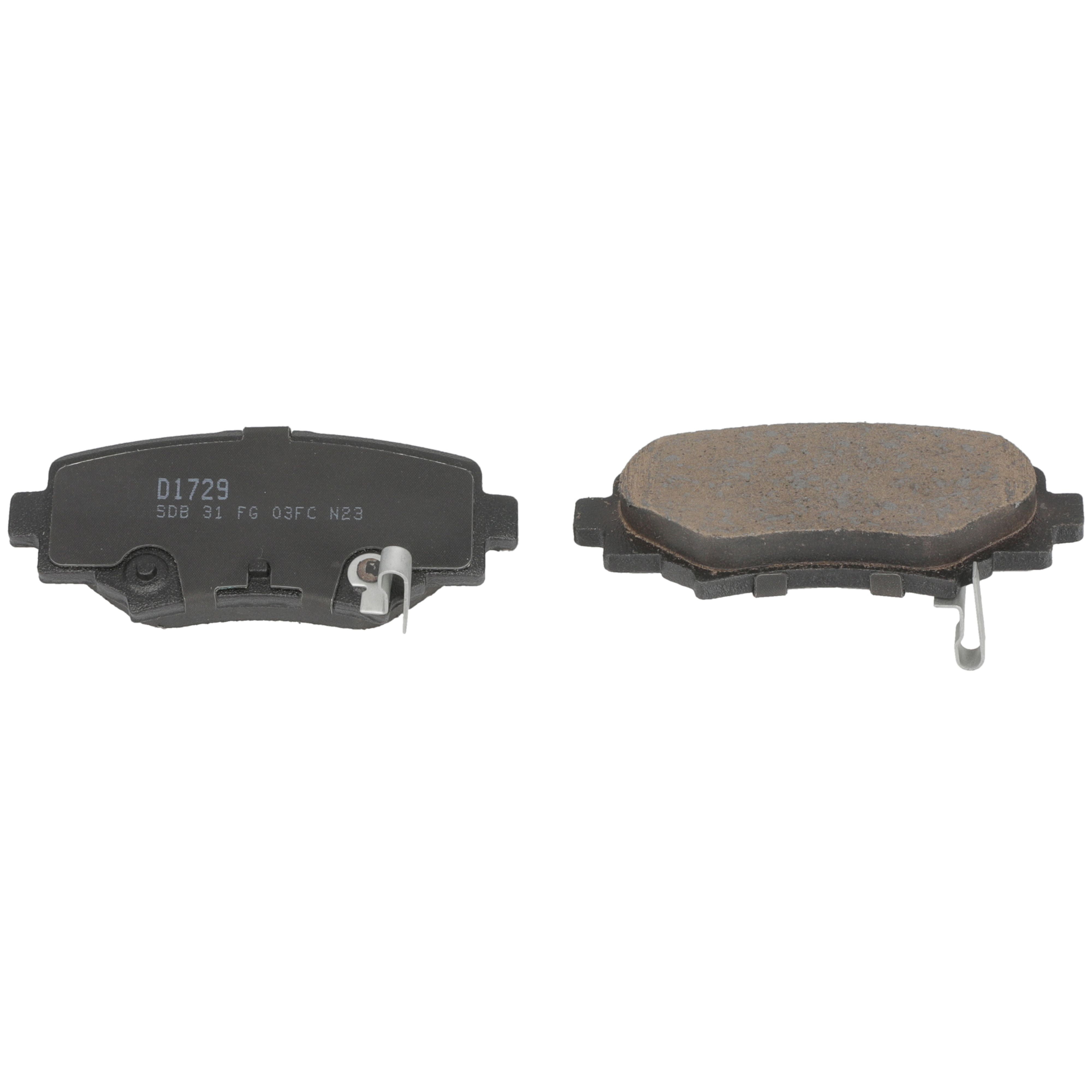 Winstop Brake Pad Set, Rear WS.1729.0.C, Mazda 3 2016-2014