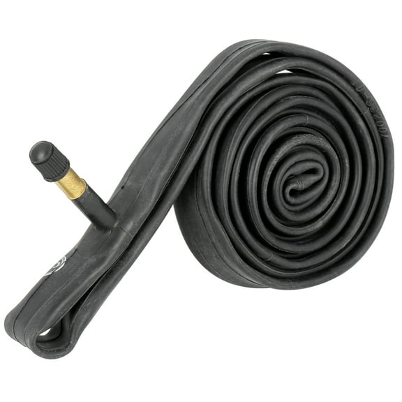REGALWOVEN Replacement Bicycle Inner Tube 700x23C 48mm  Black Rubber