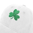 thumbnail image 5 of LIZUOJUN Baseball CapWashed Cotton Unstructured Baseball Cap For Men Women Retro Classic Dad HatsCasual Outdoor Sun Hat White One Size, 5 of 5