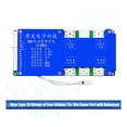 thumbnail image 2 of Placa de ProteccióN de BateríA 24S 72V 80A LiFePO4 Mismo Puerto con Control de Temperatura de EcualizacióN Placa de BateríA BMS (80A), 2 of 5