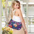 thumbnail image 5 of FORMRS Womens Shoulder Bag with Chain Strap Clutch Purse Cute Tote Handbag, Blooming Flowers Pattern, 5 of 7