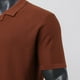thumbnail image 5 of Camisas Hawaianas Para Hombre Camisa superior con estampado de punto y botones cortos de jacquard grueso de primavera y verano para hombre (Coffee, XL), 5 of 7
