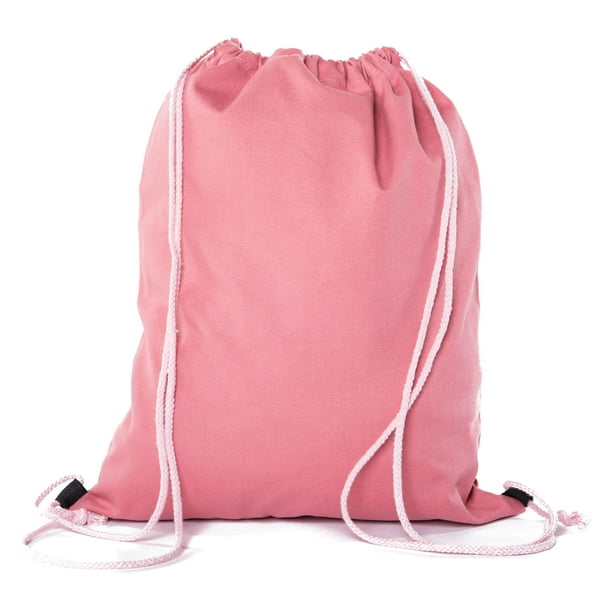 MultiPurpose 100 Cotton Canvas Drawstring BackpacksWholesale Heavy Duty Cotton Cinch Sacks