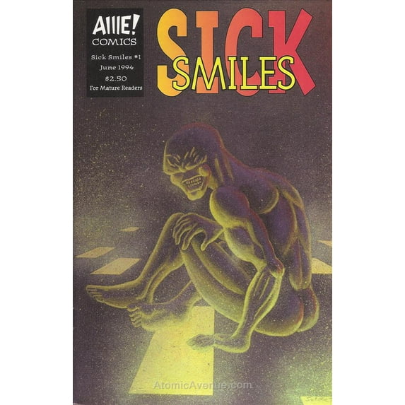 Sick Smiles #1 VF ; Aiiie Comic Book