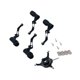 thumbnail image 3 of RC Helicopter Swashplate Set Reemplazo de Clip de Hoja Fácil Instalado Aluminio Resistente para K170   Placa Cruzada  R Negro, 3 of 9