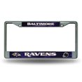 thumbnail image 1 of Baltimore Ravens Cadre de Plaque d'Immatriculation Chromé, 1 of 2