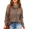 thumbnail image 2 of Blouse Décontractée pour Femmes, Blouse à Manches Longues Haute Couleur Unie Hauts à Manches Longues Blouse Performance Finement Réglée, 2 of 5