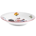 thumbnail image 3 of 7.6 fl oz (225 ml) Porcelain Kids Plates and Mug Set Kid's Porcelain Dinnerware Set of 3 Tableware Set for Kids Deep Plate Flat Plate and Kid's Mug (Mole), 3 of 7
