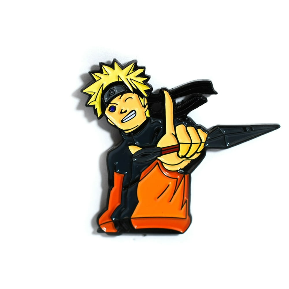 Cool Pins Naruto Uzumaki Shippūden Metal Badge Pendant Lapel Hat Pin