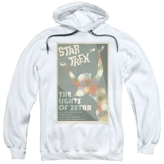 Star Trek Tos Episode 73 Adult Pullover Hoodie Sweatshirt White