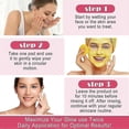 thumbnail image 3 of 3X Turmeric Cleansing Pads Gentle Skin Care Daily Cleansing Exfoliation, 3 of 4