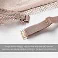 thumbnail image 5 of Product Classification Bra Category Women's Low Back Lace Glossy U-Shape Backless Bra for Everyday Comfort and Support, 5 of 5