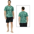thumbnail image 3 of Weilanxin Men's Short Sleeve Swim Shirts Rash Guard UPF 50+ Quick Dry Shirt for Men Running Tops Armygreen M, 3 of 8