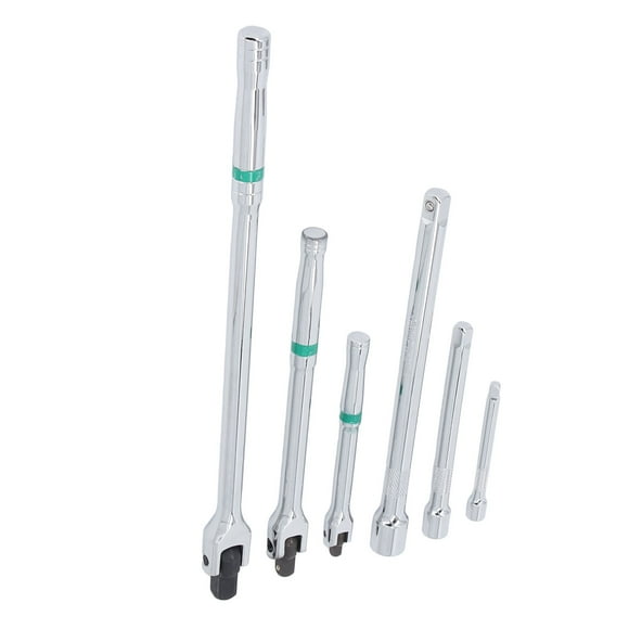 Adjustable Wrench Tools, Strong Torsion 1/2 3/8 1/4 Inch F Bar Wrench Set Spring Ball Locking for Vehicle Maintenance