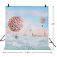 thumbnail image 2 of Andoer 1.5 * 2m Photography Background Backdrop Christmas Gift Star Pattern for Children Kids Baby Photo Studio, 2 of 7