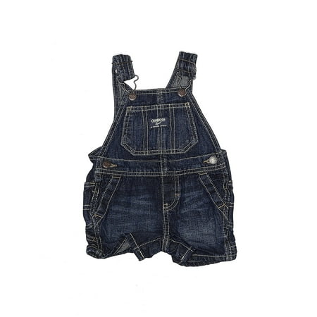 

Pre-Owned OshKosh B gosh Boy s Size 6 Mo Overall Shorts