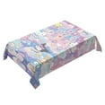thumbnail image 5 of Tablecloth for hello kitty and friends Funny Cute Sanrio Washable Square Cotton Softfor Kitchen & Table Linens 55×70.9 in, 5 of 5