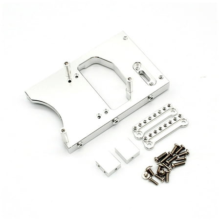 

Aluminum Alloy Steering Servo Mount Bracket for MN D90 D91 D96 D99 D99S MN90 MN99S 1/12 RC Car Silver