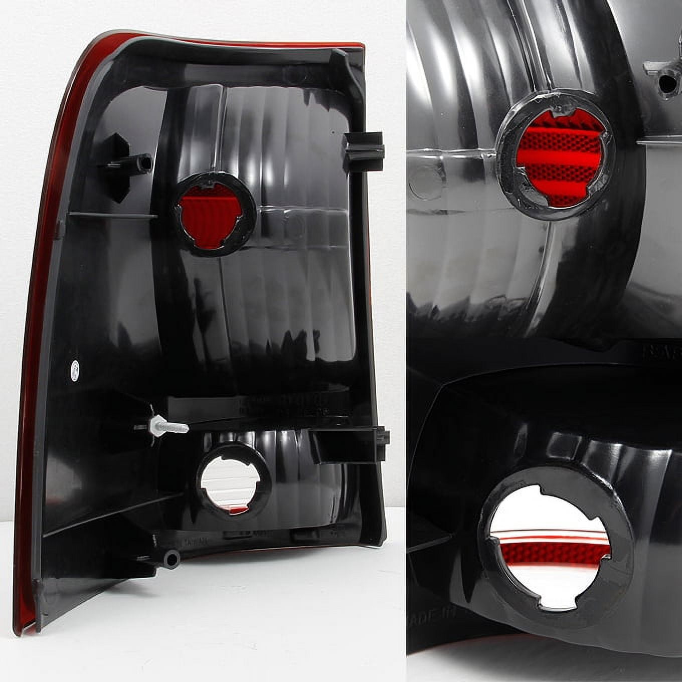 AKKON - For Ford Explorer Soupe SUV Red Smoke Lens Tail Lights Rear Brake Lamps Replacement Left + Right Pair