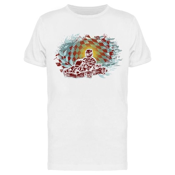 Go Kart Cool Design Tee Men's -Image by Shutterstock